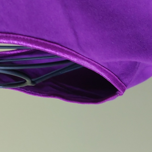 "Anne Klein", size M, purple color tank top, 96% cotton,4% spandex - Picture 3 of 6